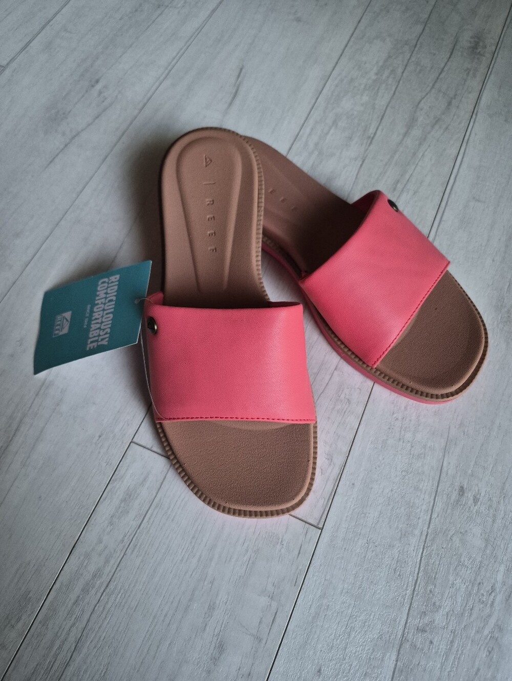REEF NEW Cushion Sunny Slide Sandals